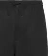 Calvin Klein STRAIGHT LINEN 7" PU, UB1, S Siyah Erkek Şort