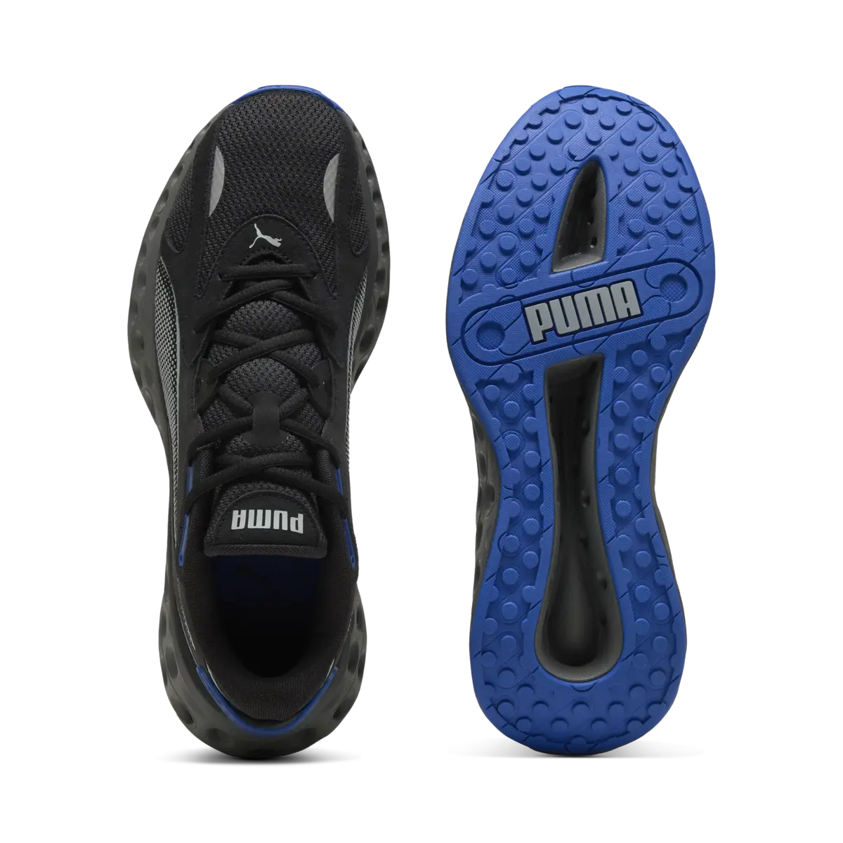 Puma Softride Frequence Siyah Erkek Yürüyüş ve Koşu Ayakkabısı