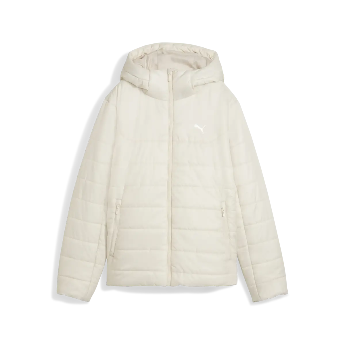 Puma ESS Hooded Padded Jacket Krem Kadın Sweatshirt