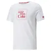 PUMA X COCA COLA Graphic Tee Beyaz Erkek T-Shirt