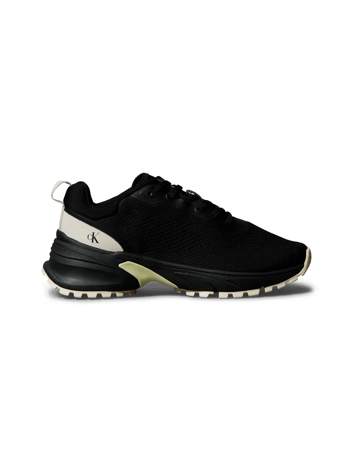 Calvin Klein Hike Runner MG Tech Knit Kadın Siyah Sneaker