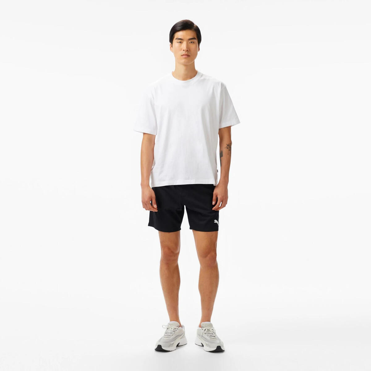 PUMA SWIM MEN MID SHORTS 1P black Siyah Erkek Mayo Şort
