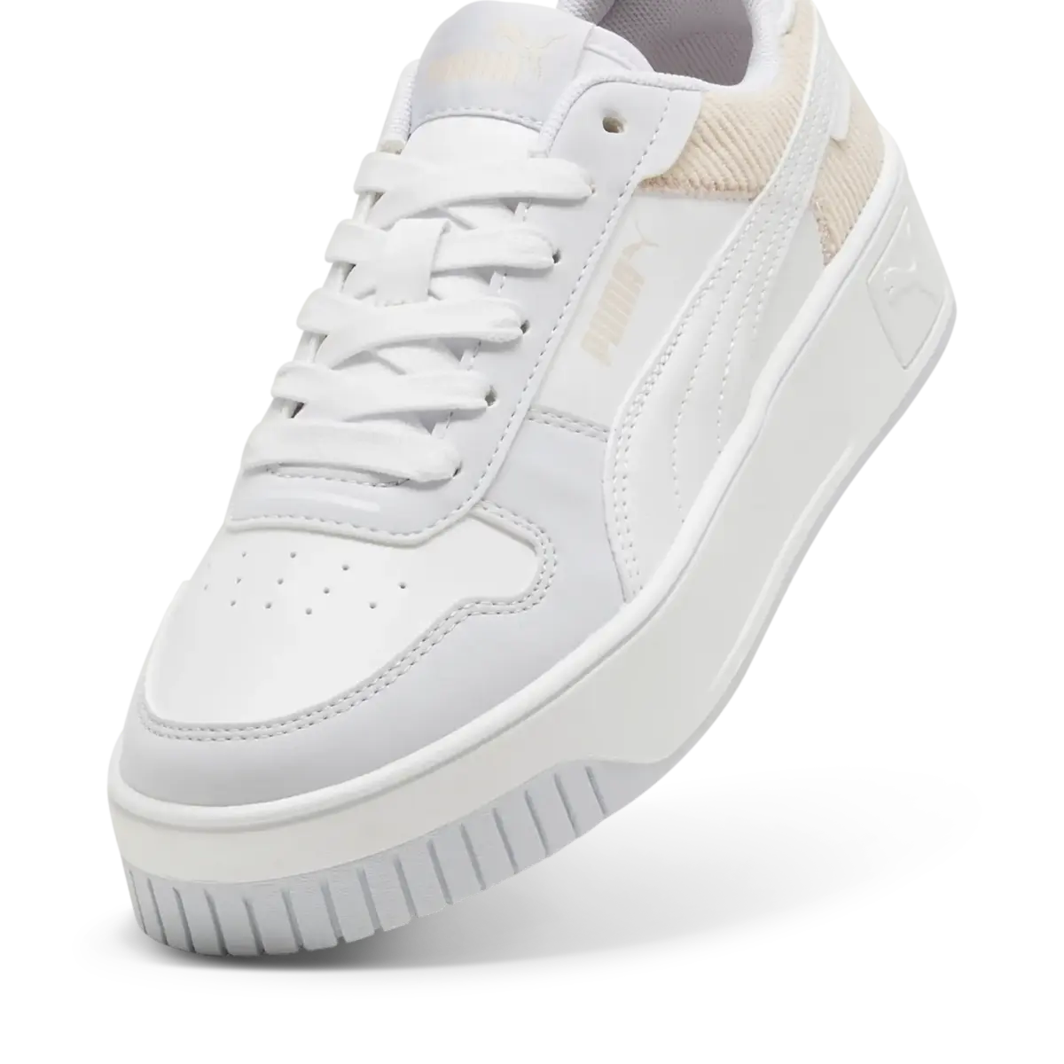 Puma Carina Street Cord Jr Beyaz Unisex Günlük Spor Ayakkabı