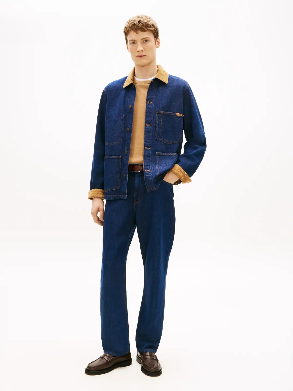 Tommy Hilfiger CHORE JACKET LINCOLN, 1BP Lacivert Erkek Ceket