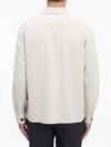 Calvin Klein COTTON LINEN TENCEL Erkek Krem Gömlek
