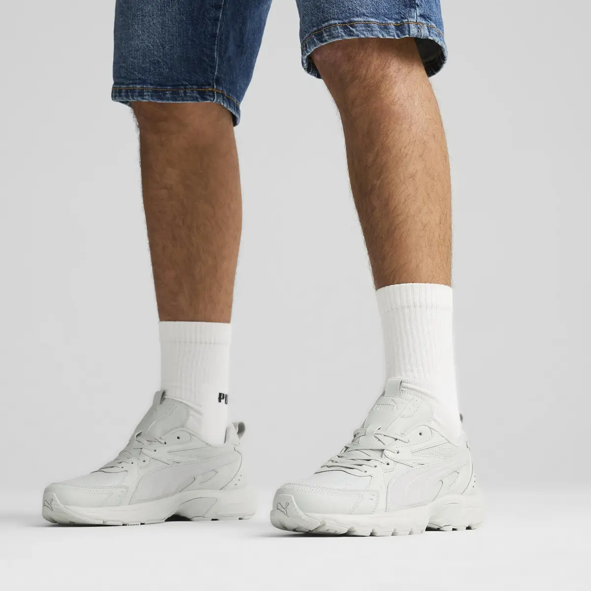 Puma Milenio Tech L Açık Gri Unisex Günlük Spor Ayakkabı