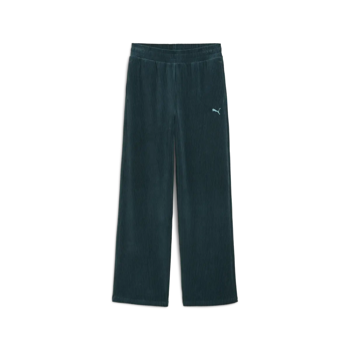 Puma ESS ELEVATED Velour Pant Yeşil Kadın Eşofman Altı