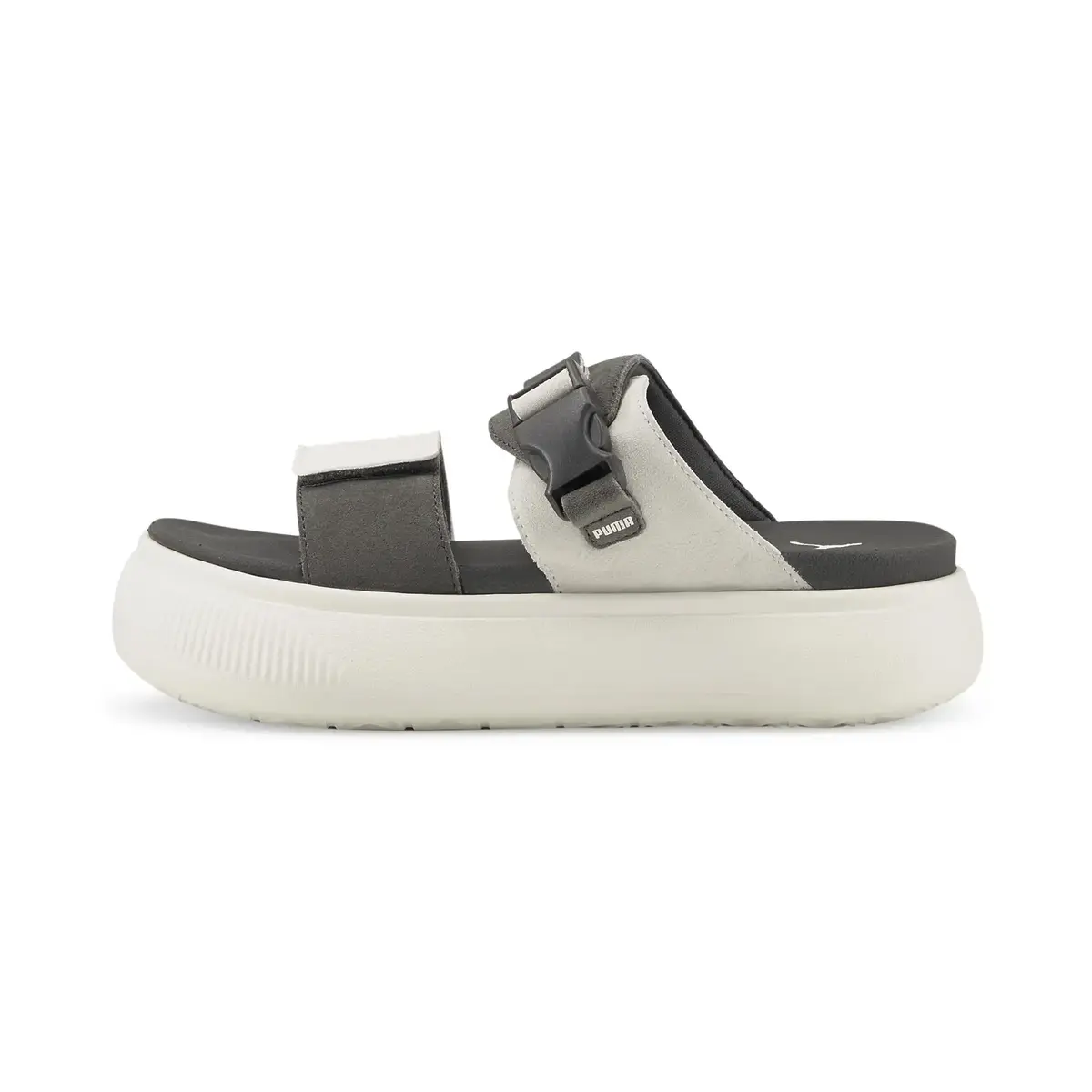 Puma Suede Mayu Sandal Wns Siyah-Beyaz Kadın Sandalet