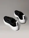 Calvin Klein RUNNER LACE UP MESH, 0GM Siyah Kadın Spor Ayakkabı