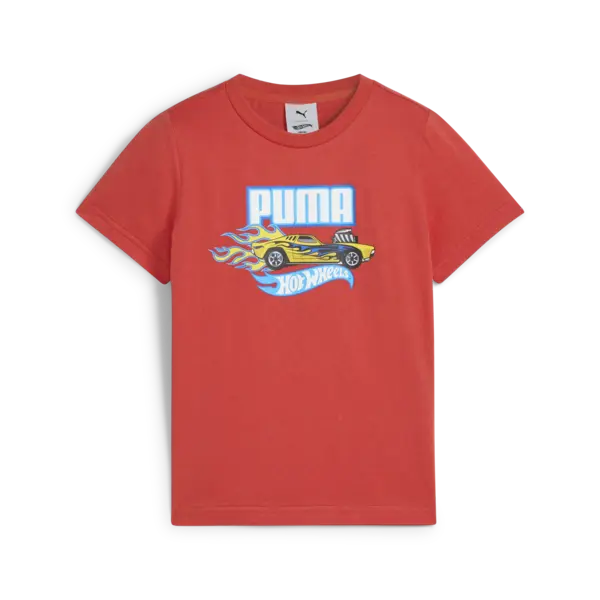 Puma X HOT WHEELS Tee Kırmızı Erkek T-Shirt & Polo