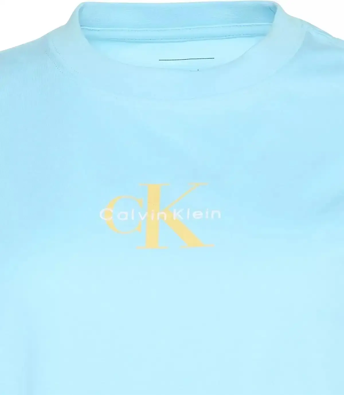 Calvin Klein SS 20s CLASSIC LOGO TEE Mavi Kadın Tişört