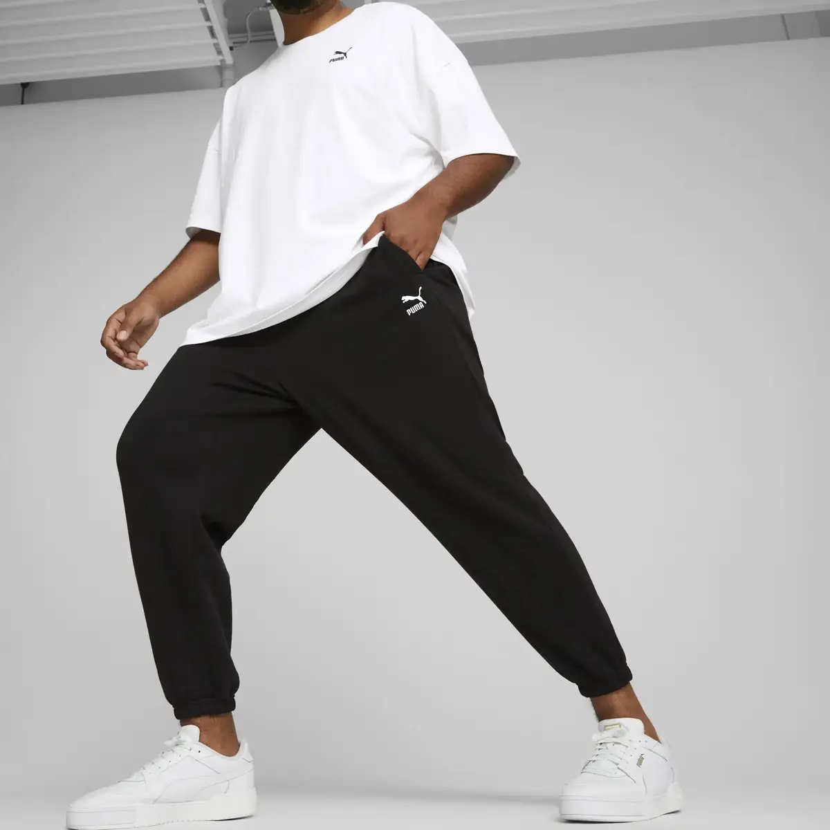Puma Classics Small Logo Sweatpants FL Siyah Erkek/Unisex Eşofman Altı