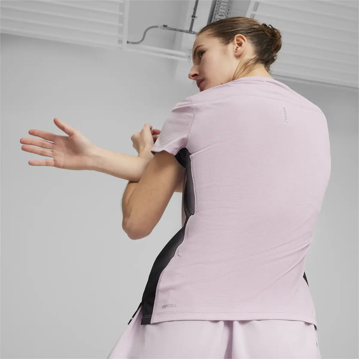 Puma RUN FAVORITES VELOCITY TEE W Lila Kadın T-Shirt