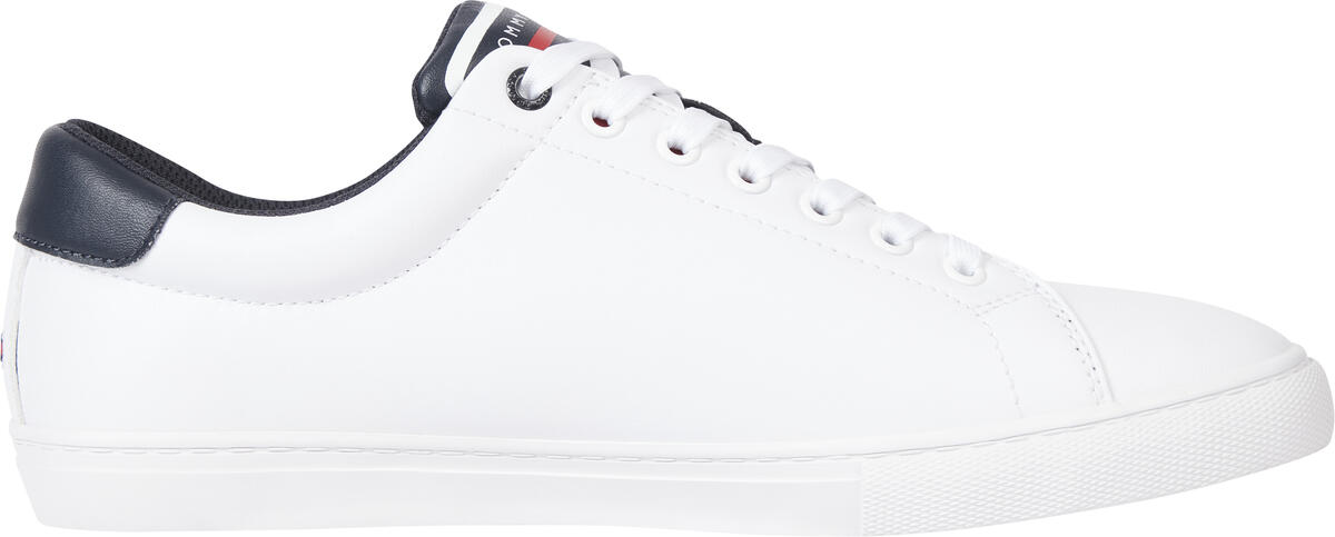 Tommy Hilfiger TH OUTLINE SIGNATURE Erkek Beyaz Günlük Spor Ayakkabı