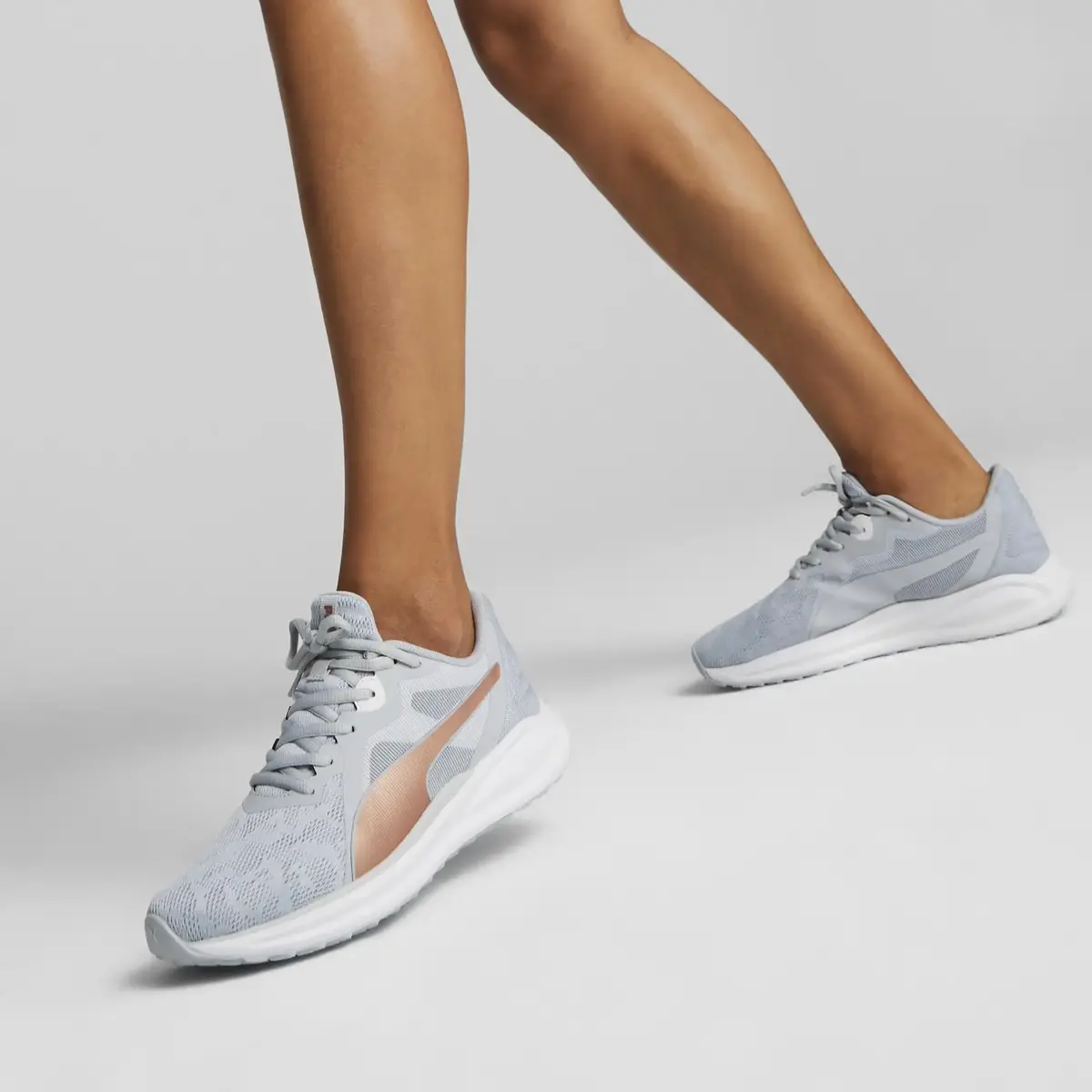 Puma Twich Runner Gri Kadın Yürüyüş Ve Koşu Ayakkabısı