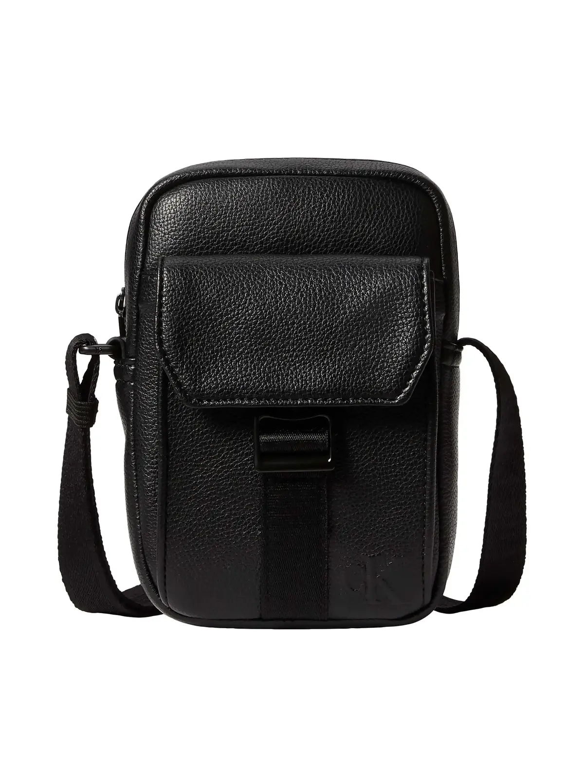 Calvin Klein WEBBING STRAP SLIM Siyah Erkek Çapraz Çanta