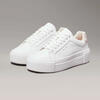 Calvin Klein FF CUPSOLE LACE UP W, 0LI Beyaz Kadın Spor Ayakkabı