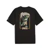 Puma TEAM FOR THE FANBASE Graphic Tee Siyah Erkek T-Shirt