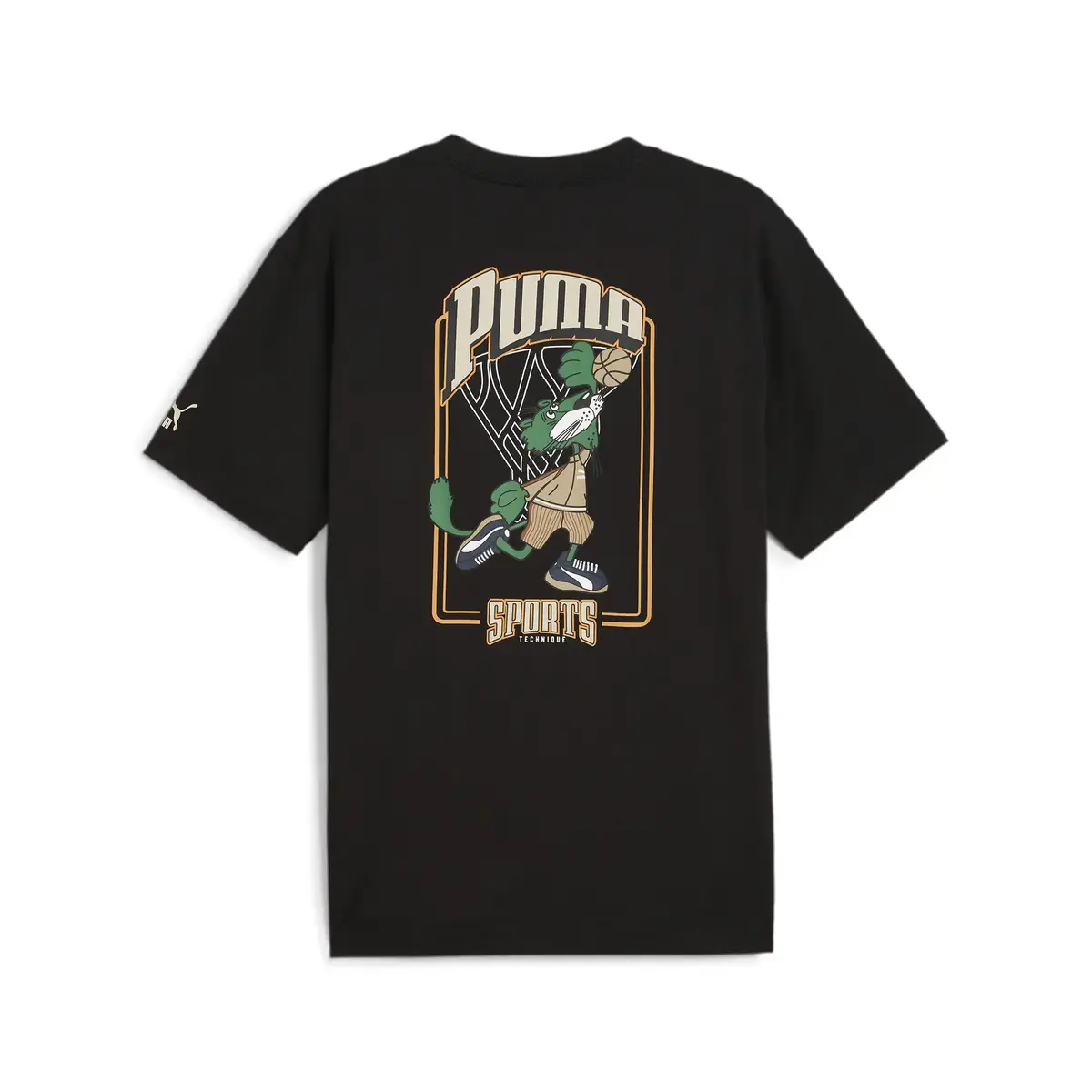 Puma TEAM FOR THE FANBASE Graphic Tee Siyah Erkek T-Shirt