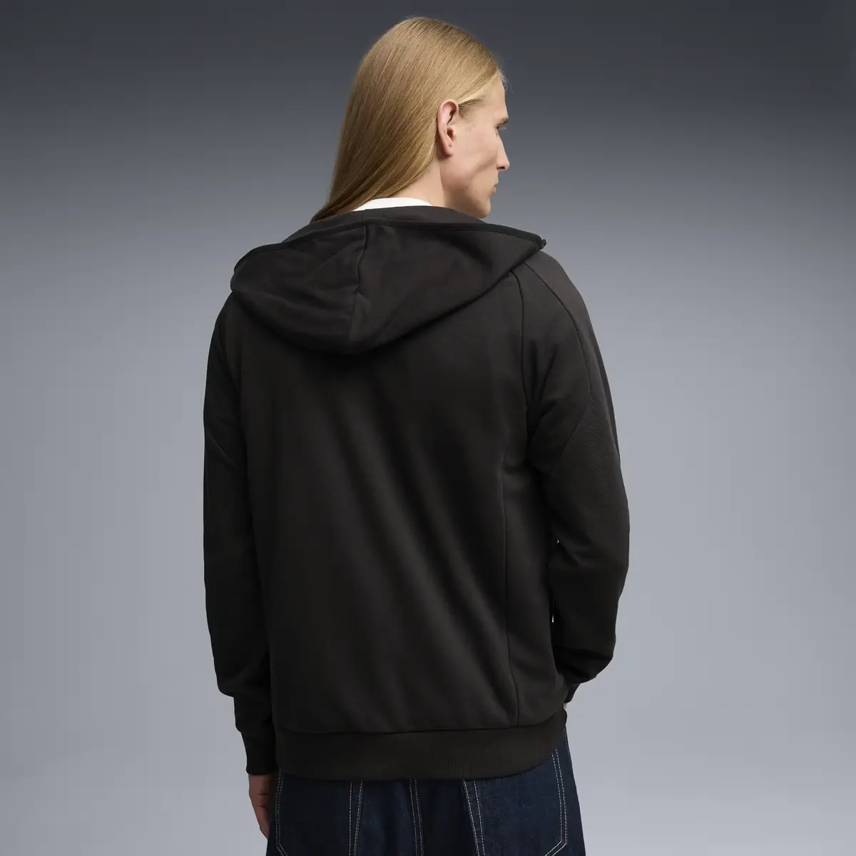 Puma Ferrari HDD PM1 Sweat Jacket Siyah Erkek Fermuarlı Üst