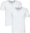Calvin Klein 2P S/S V NECK Erkek Beyaz T-Shirt