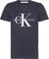 Calvin Klein ICONIC MONOGRAM SS S Erkek Siyah T-Shirt