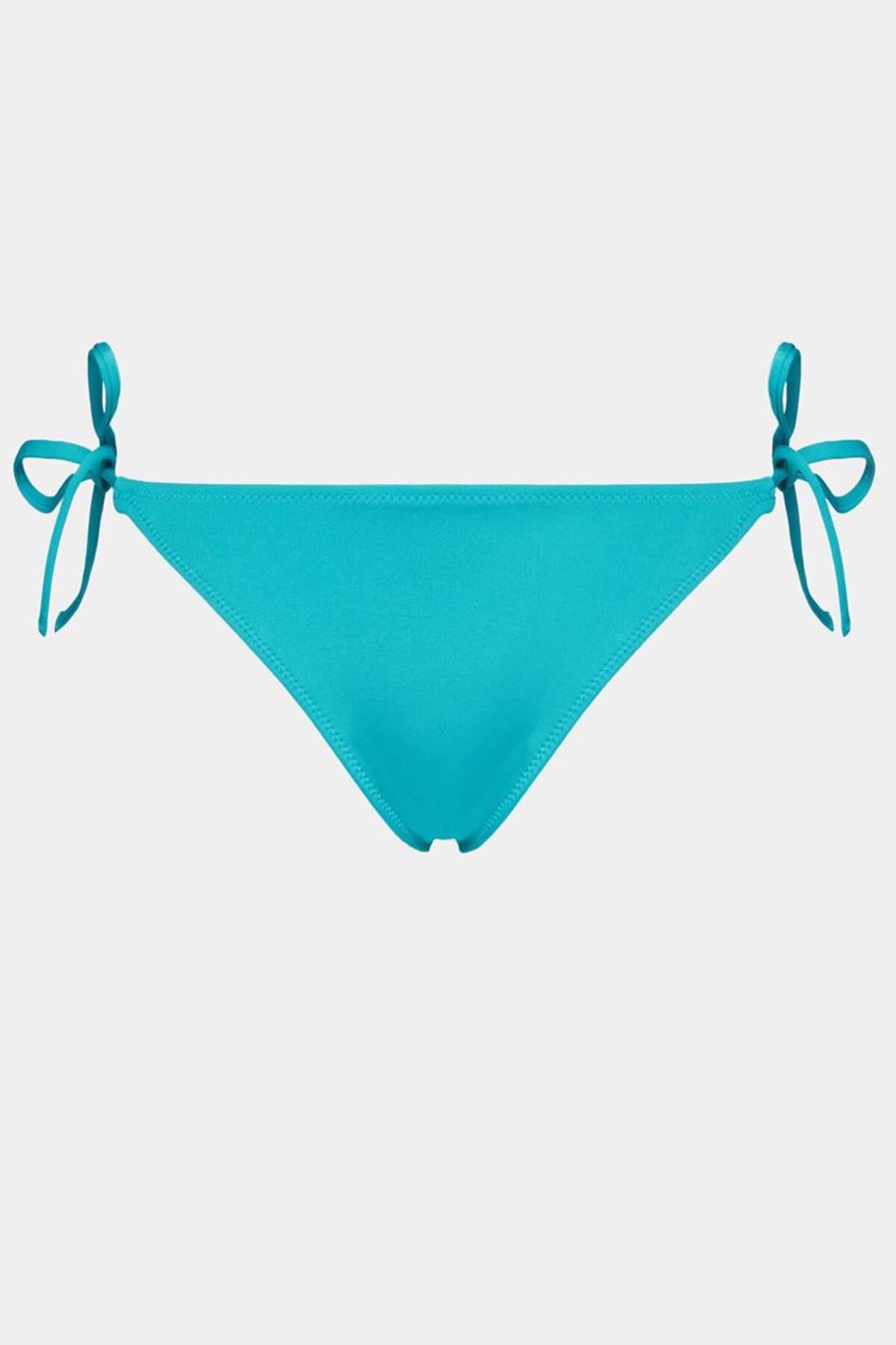 Calvin Klein STRING SIDE TIE Mavi Kadın Bikini Altı