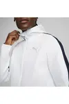 Puma Evostripe Full-Zip Hoodie Beyaz Erkek Fermuarlı Hoodie