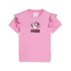 Puma X HK&FR Ruffle Tee Pembe Kız Çocuk T-Shirt & Polo