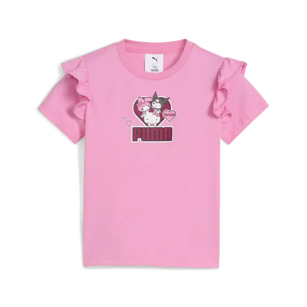 Puma X HK&FR Ruffle Tee Pembe Kız Çocuk T-Shirt & Polo