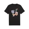 PUMA WARDROBE ESS Graphic Tee Siyah Erkek T-Shirt