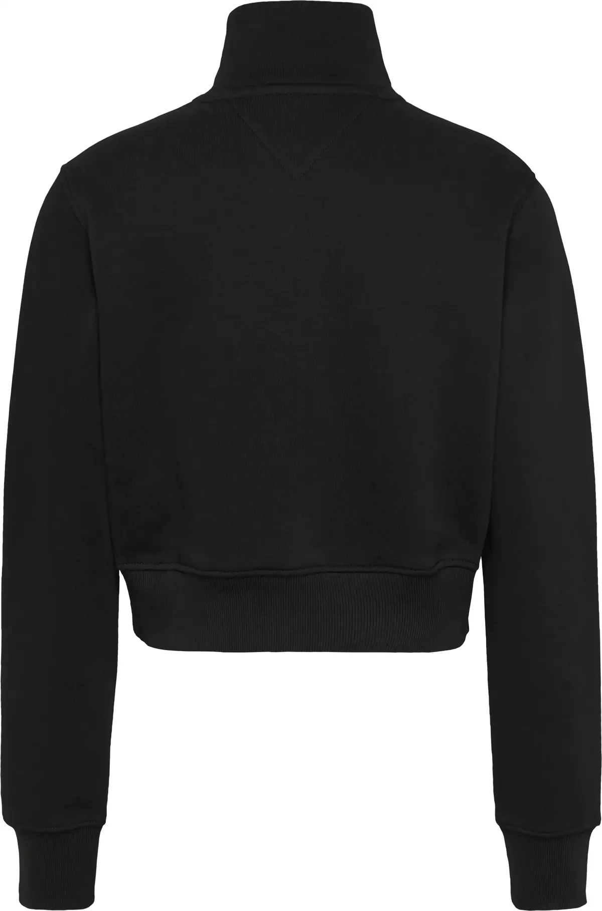 Tommy Hilfiger TJW REG CRP 1/4ZIP T Kadın Siyah Sweatshirt