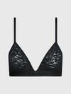 Calvin Klein UNLINED TRIANGLE Kadın Siyah Sütyen