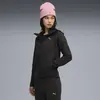 PUMA EVOSTRIPE Full-Zip Hoodie Kadın Siyah Fermuarlı Hoodie