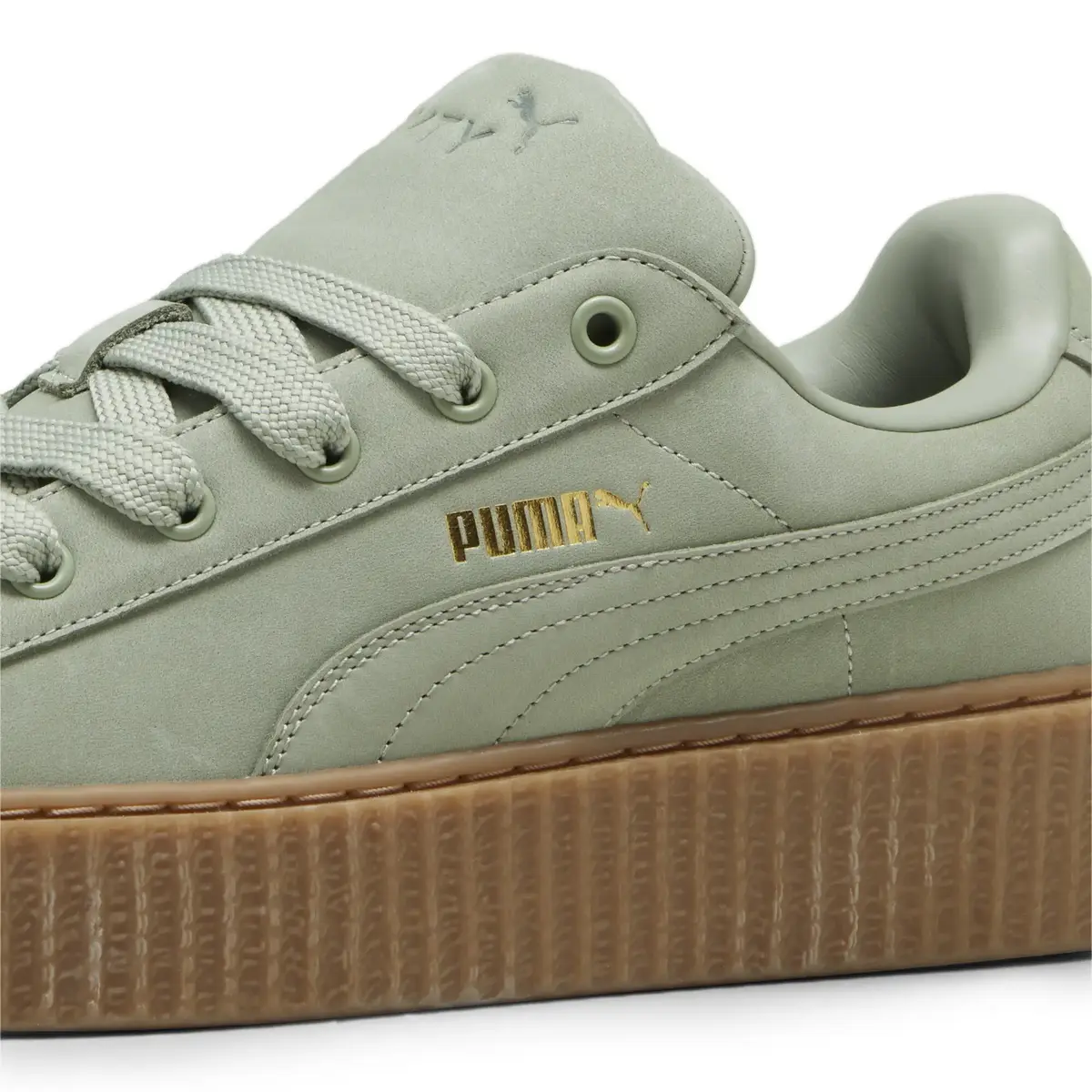 Puma CREEPER PHATTY NUBUCK Yeşil Kadın Günlük Spor Ayakkabı