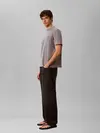 Calvin Klein SS 30S JERSEY EASY Gri Erkek Tişört