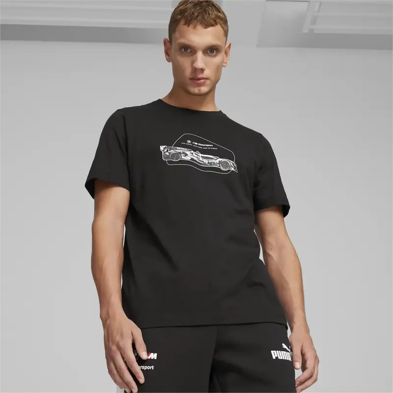 Puma BMW MMS ESS Graphic Tee Siyah Erkek T-Shirt