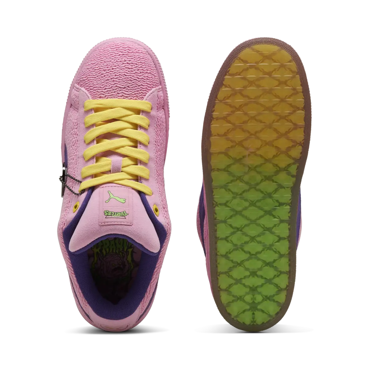 Puma Suede XL 2 TMNT Pembe Kadın Spor Ayakkabı