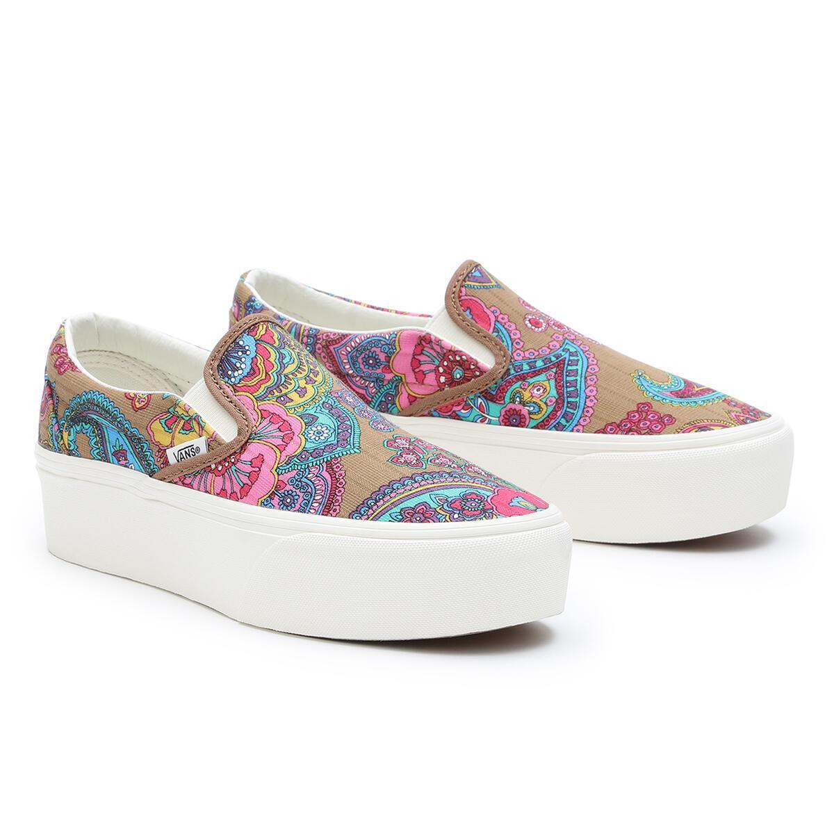 Vans UA Classic Slip-On Stackform Mor Unisex Günlük Spor Ayakkabı
