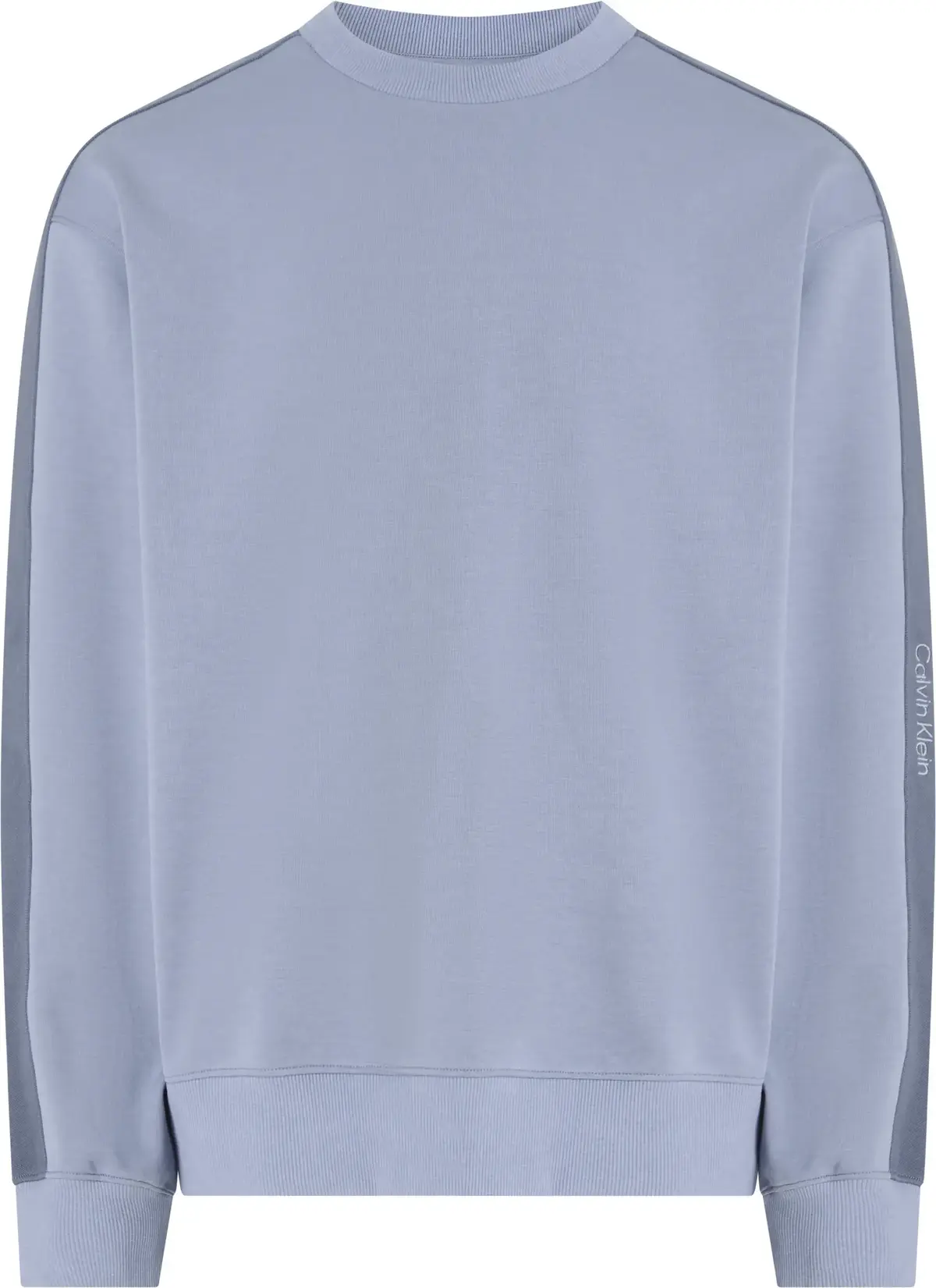 Calvin Klein LOGO TAPE CREW NECK, CKG Mavi Erkek Sweatshirt