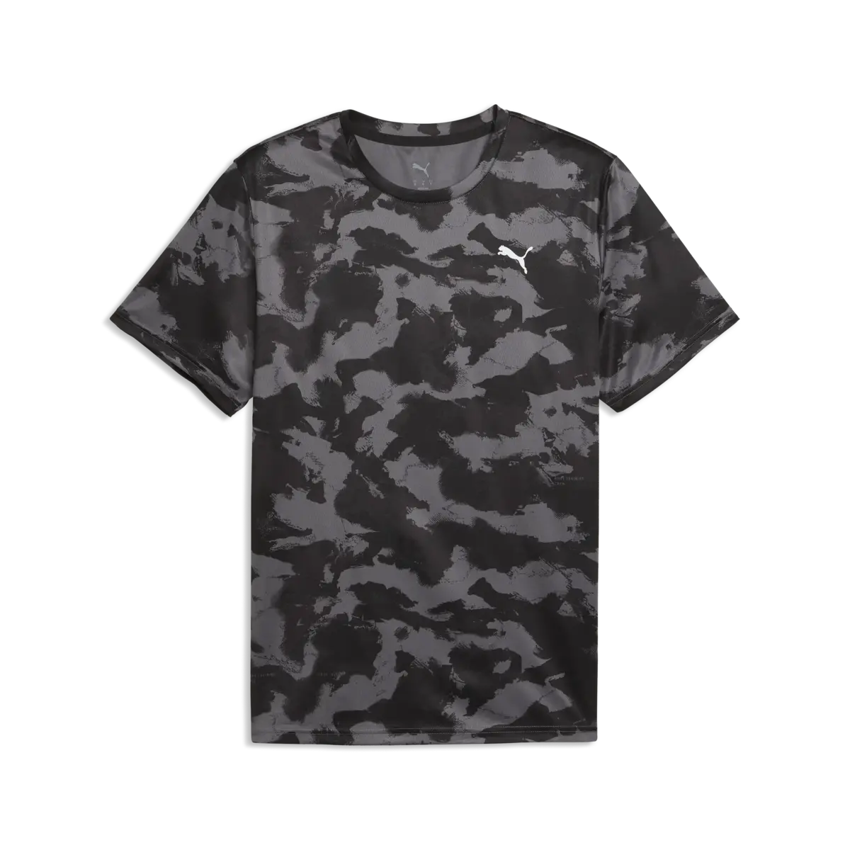 PUMA M TAD ESSENTIALS AOP TEE Siyah Erkek T-Shirt