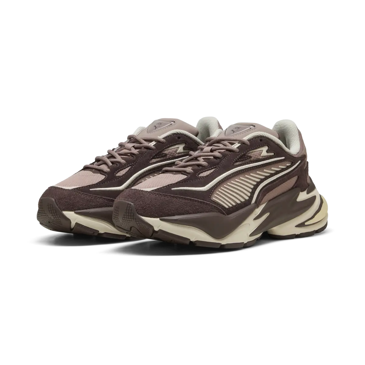 Puma RS Surge Hairy Suede Kahverengi Unisex Günlük Spor Ayakkabı