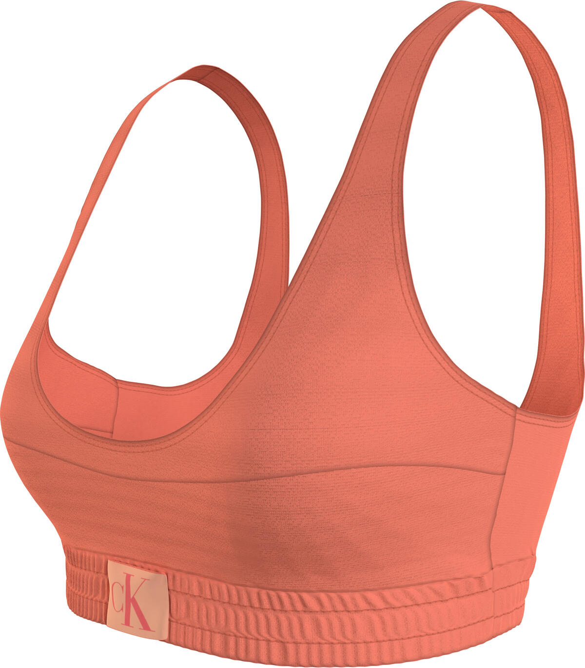 Calvin Klein BRALETTE-RP Kadın Pembe Bikini Üstü