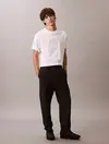 Calvin Klein PREMIUM TERRY MONOGRAM JOGGER Siyah Erkek Pantolon