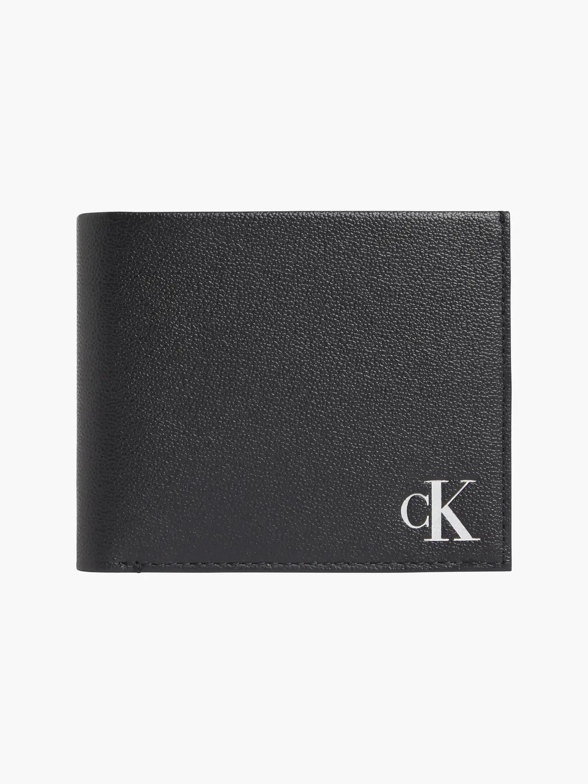 Calvin Klein MONO SILVER BIFOLD W Erkek Siyah Cüzdan