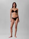 Calvin Klein PUSH UP PLUNGE Siyah Destekli Dekolte Sütyeni