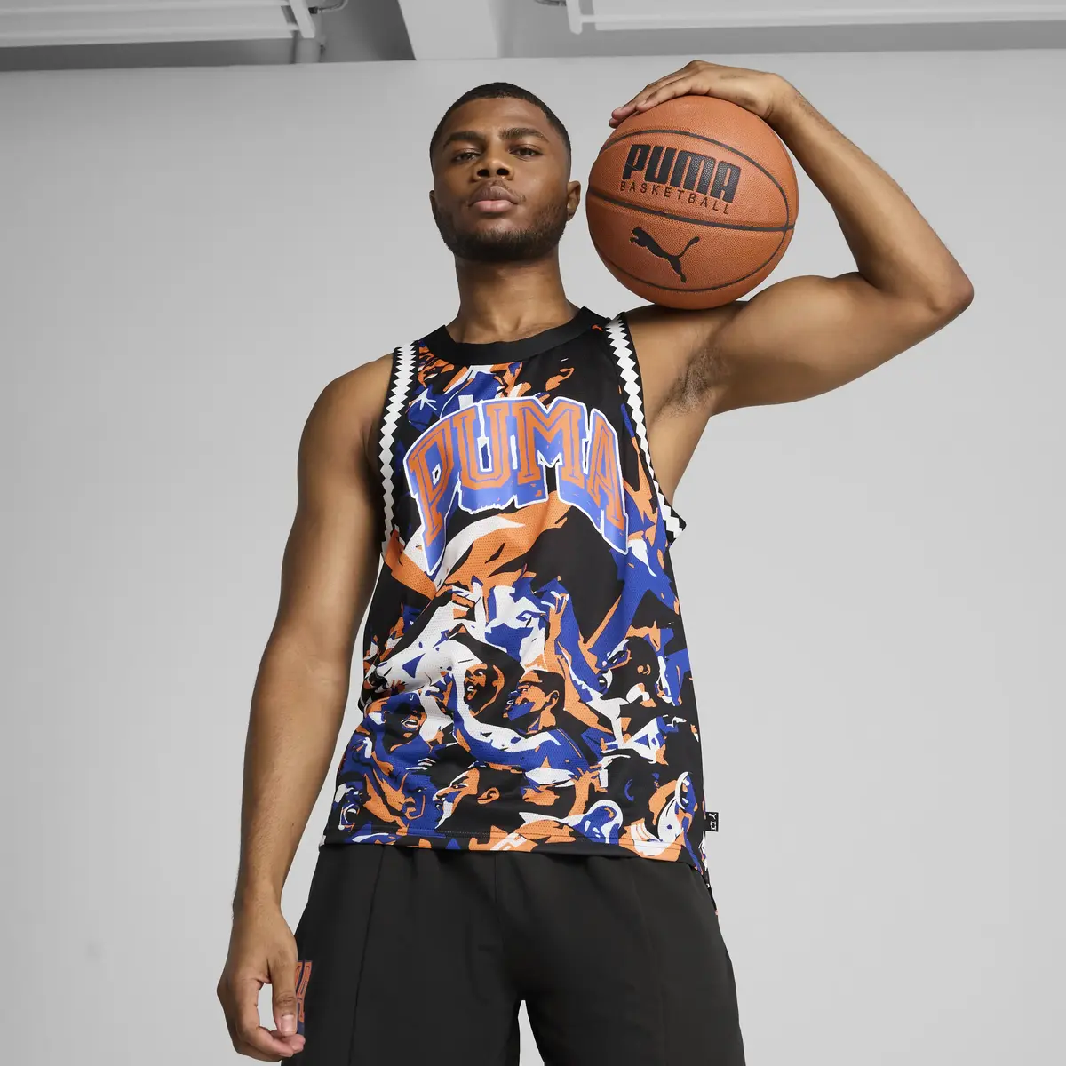 Puma Rival Rage AOP Mesh Tank Erkek T-Shirt & Polo