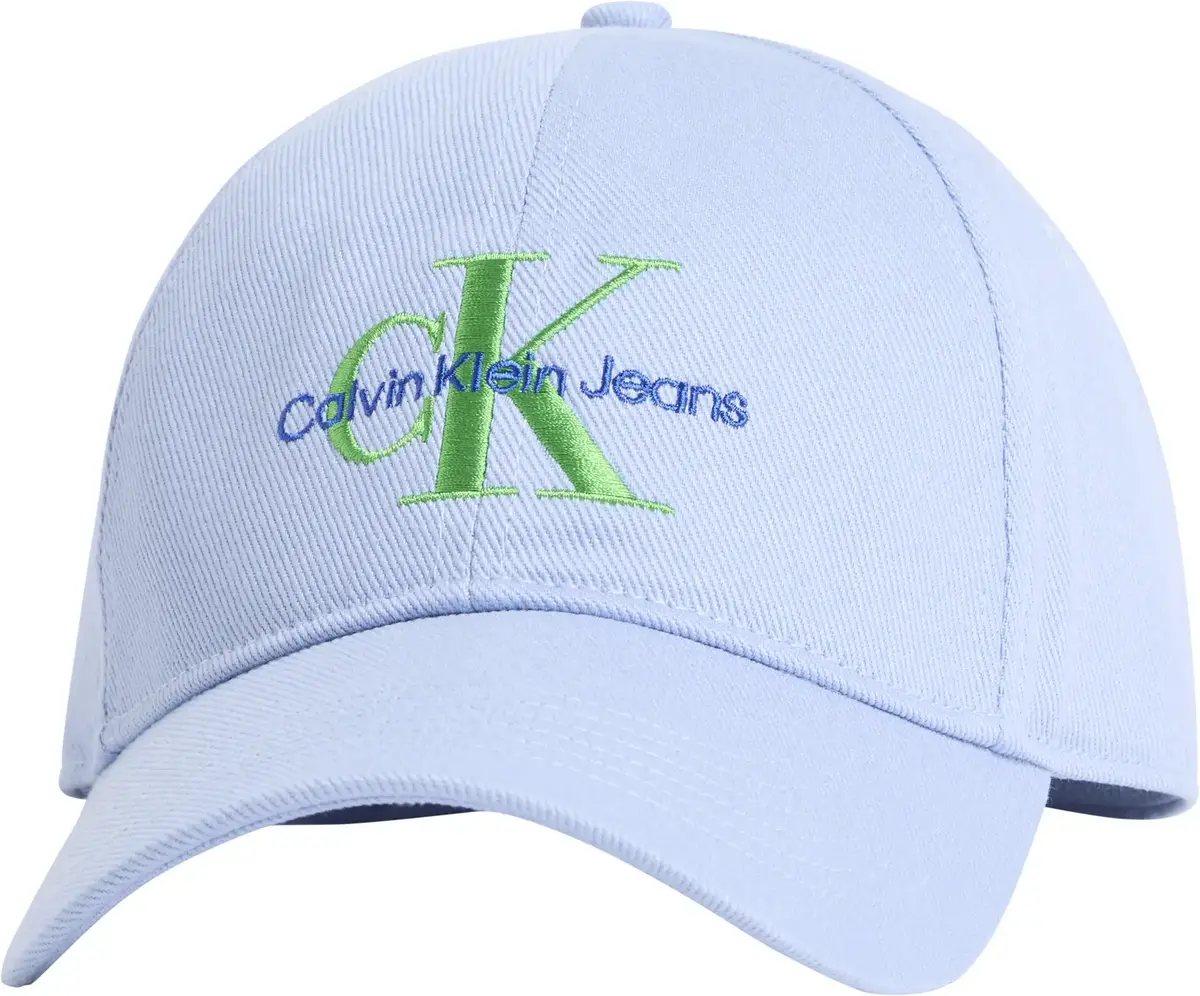 Calvin Klein MONO LOGO EMBRO CAP Erkek Mavi Şapka