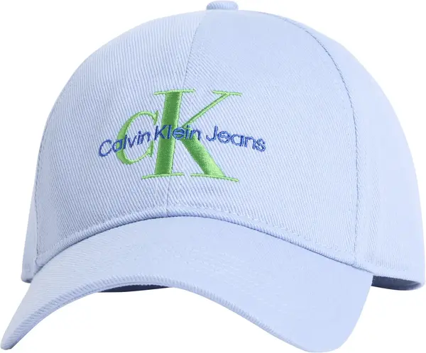 Calvin Klein MONO LOGO EMBRO CAP Erkek Mavi Şapka
