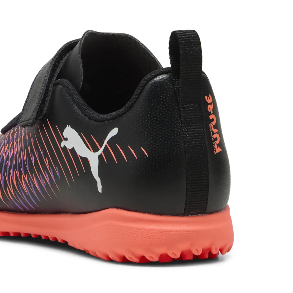 Puma FUTURE 8 PLAY TT V Jr Siyah Çocuk Halı Saha Ayakkabısı